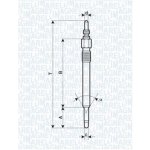 Žhavicí svíčka MAGNETI MARELLI 062900057304 – Hledejceny.cz