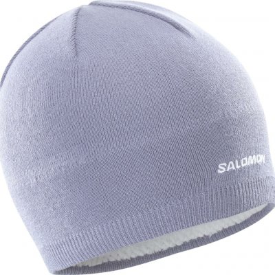 Salomon beanie LC2631100 blue granite – Hledejceny.cz