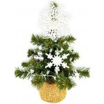 LAALU Ozdobený stromeček TINY 1 v květináči 25 cm s 13 ks ozdob a dekorací s 13 ks ozdob a dekorací – Hledejceny.cz