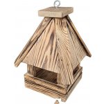 Biom Krmítko pro ptactvo č. 6 25 x 31 x 25 cm opál dřevo – Hledejceny.cz