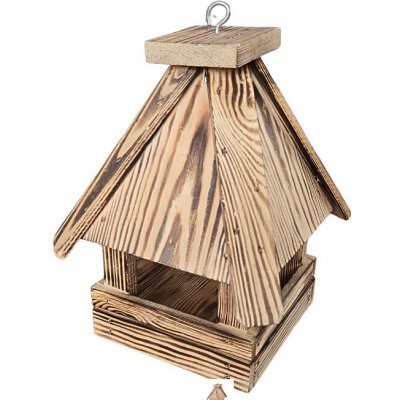 Biom Krmítko pro ptactvo č. 6 25 x 31 x 25 cm opál dřevo – Hledejceny.cz