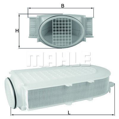 Vzduchový filtr MAHLE LX 2991/1 – Hledejceny.cz