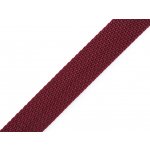 Prima-obchod Popruh polypropylenový šíře 25 mm tloušťka 2 mm, barva 26 (27) bordó – Hledejceny.cz