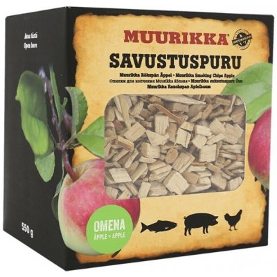 Muurikka Štěpky na uzení jablko 550 g – Sleviste.cz