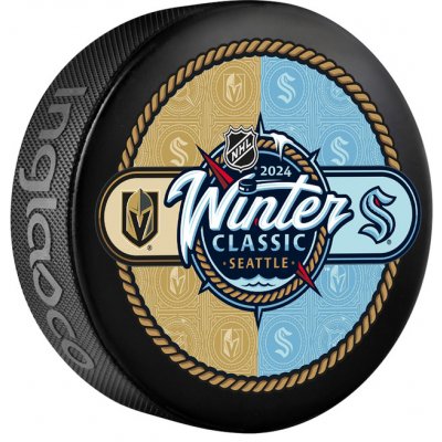 Inglasco / Sherwood Puk Winter Classic 2024 Seattle Match-Up Souvenir Collectors Puck – Zboží Mobilmania