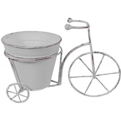 Boltze Kovový květináč v designu kola Lyuba, 14 x 27 x 13 cm – Hledejceny.cz