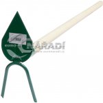 FED Motyčka špičatá,2zubá s násadou 100cm – HobbyKompas.cz