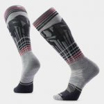 Smartwool Ski Targeted Cushion Summit Shot OTC Socks Light Gray – Zboží Mobilmania
