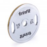 TRINFIT Olympijský ocelový PREMIUM 15 kg 50 mm – Hledejceny.cz