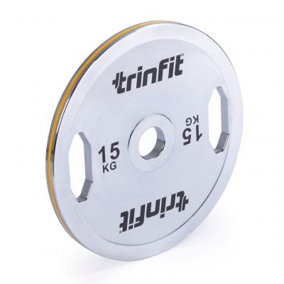 TRINFIT Olympijský ocelový PREMIUM 15 kg 50 mm – Hledejceny.cz