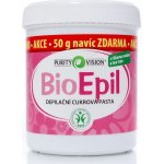 Purity Vision BioEpil depilační cukrová pasta + 50 g 350 g – Zbozi.Blesk.cz