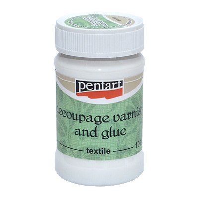 Pentart Decoupage lepidlo s lakem na textil 100 ml – Zboží Dáma