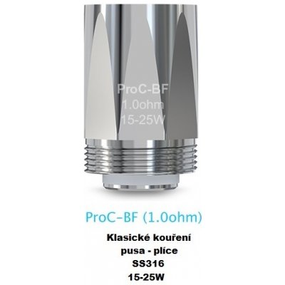 Joyetech ProC-BF žhavicí hlava do atomizéru nerez-kth 1ohm – Hledejceny.cz