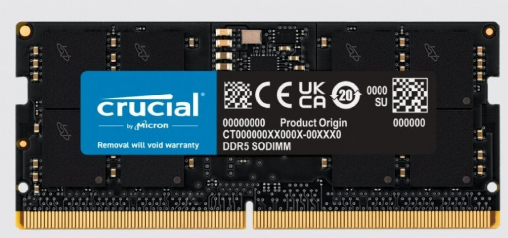 Crucial DDR5 48GB 5600MHz CL46 CT48G56C46S5