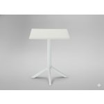 Pro-Tech shop FAT0961 Zahradní stolek čtvercový 60 x 60 x 77,5cm bílý 62387 – Hledejceny.cz