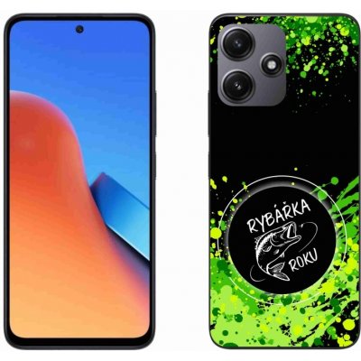 mmCase na Xiaomi Redmi 12 5G - rybářka roku černé pozadí – Zboží Živě
