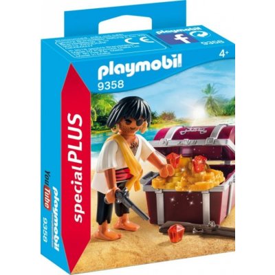 Playmobil 9358 Pirát a poklad – Zboží Mobilmania