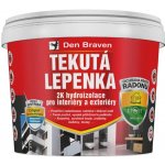 Den Braven Tekutá lepenka, vědro 21 kg, šedá