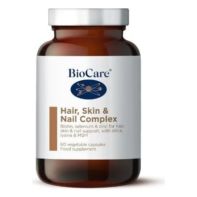 BioCare Komplex na vlasy pokožku a nehty 60 vegan kapslí
