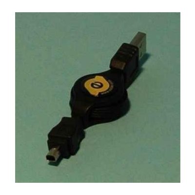 EZIXX Retractable USB A to mini 4pin Mitsumi (XU6986) – Hledejceny.cz