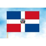 LIBEA, s.r.o. Vlajka Dominikánské republiky Rozměr: 20×30 cm, Uchycení: Návlek na žerď – Hledejceny.cz