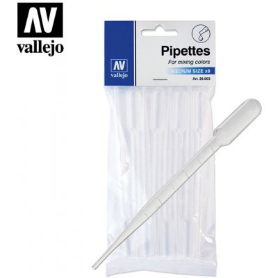 Vallejo Příslušenství 26004 Pipettes Small Size 12x1ml. – Zboží Dáma