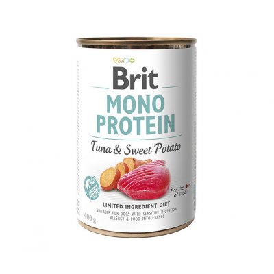 Brit Mono Protein Tuna & Sweet Potato 400 g – Zboží Mobilmania