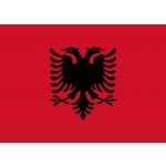 Samolepka - vlajka Albánie – Hledejceny.cz