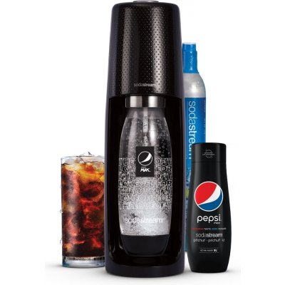 SodaStream Spirit Black Pepsi MegaPack – Zboží Mobilmania