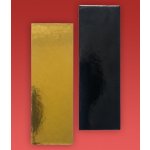 Podložka minidezert 2400, 15x4cm (zlato-černá) 100 ks/bal – Sleviste.cz