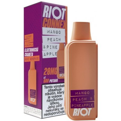 RIOT Connex kapsle Mango Peach Pineapple 20 mg 1 ks – Hledejceny.cz