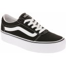 Dámské tenisky Vans dámská rekreační obuv Wm Ward Suede Canvas black white