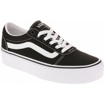 Vans dámská rekreační obuv Wm Ward Suede Canvas black white