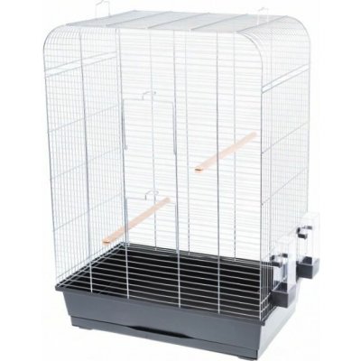 Inter Zoo Pet Products Klec pro vtáky NINA zinc 54 x 34 x 75 cm ČERNÁ – Hledejceny.cz