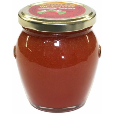 Včelařství M+M medový krém s jahodami 250 g – Hledejceny.cz