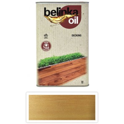 Belinka Oil Decking terasový olej 2,5 l Přírodní