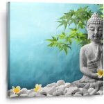 Sablio Obraz Buddha - 110x110 cm – Hledejceny.cz