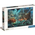 Clementoni Pirátská bitva 36530 6000 dílků – Zboží Dáma