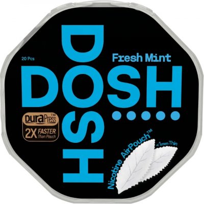 Dosh Fresh Mint Strong 9,8 mg Airpouch 20 sáčků – Sleviste.cz
