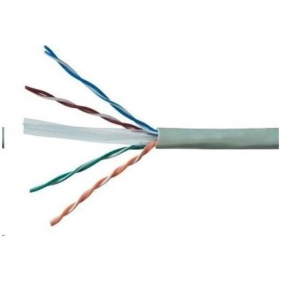 PlanetElite EDF_1045767 UTP Cat6 drát PVC Dca 305m šedý – Zboží Živě