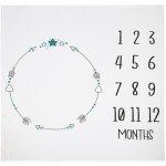 Sensillo Muslinová podložka na focení bílá – Zboží Dáma