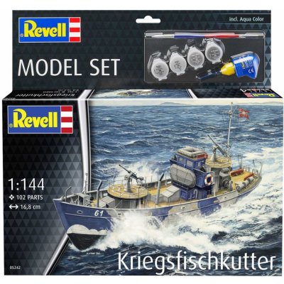 Revell Set lodi KFK Kriegsfischkutter 1:144 – Hledejceny.cz
