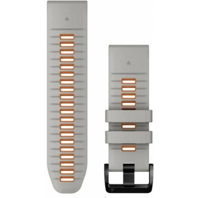 Garmin QuickFit 22, silikonový Fog Gray / Ember Orange 010-13280-02 – Zboží Živě