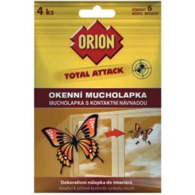 Orion total attack okenní mucholapka 4ks 48038036 – HobbyKompas.cz
