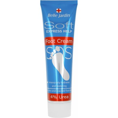 Belle Jardin SOS krém na suchou a popraskanou pokožku nohou 4% Urea 100 ml – Zboží Dáma