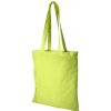 Nákupní taška a košík Bavlněná nákupní taška světle zelená