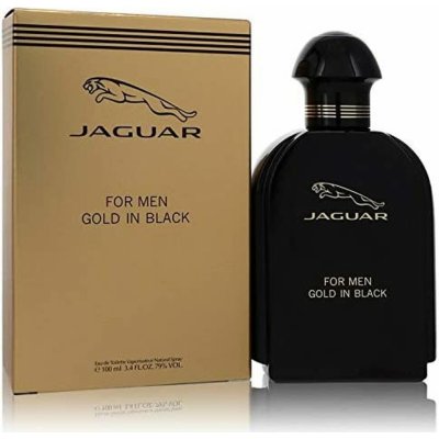 Jaguar Gold In Black toaletní voda pánská 100 ml – Zboží Mobilmania