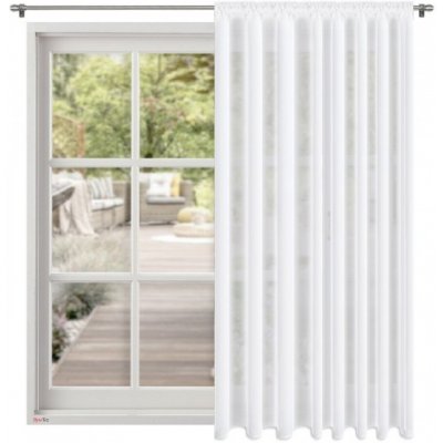 BytoTex Hotová záclona s řasící páskou Nani 200x250 cm – Hledejceny.cz