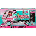 MGA LOL Surprise Glamper karavan růžový OMG 4v1 576730 – Zboží Mobilmania