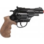 Gonher Alltoys Policejní revolver Gold colection černý kovový 12 ran – Zbozi.Blesk.cz